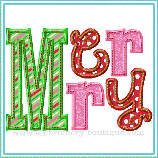 Merry Applique, Applique